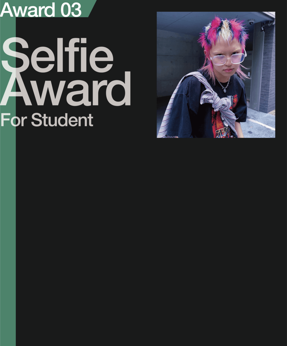 Award 03 Selfie Award For Student